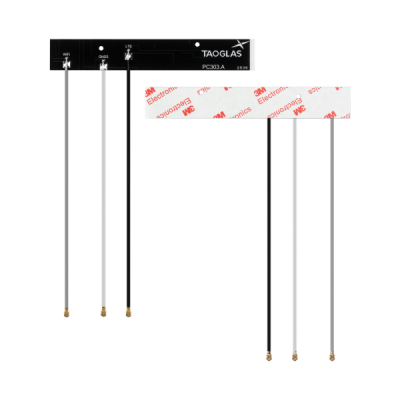 Taoglas PC303.A.001 3-in-1 FR4 PCB Antenna, I-PEX MHF I (U.FL), 150 mm Ø1.37 mm cable Taoglas PC303.A.001 3-in-1 FR4 PCB Antenna, I-PEX MHF I (U.FL), 150 mm Ø1.37 mm cable